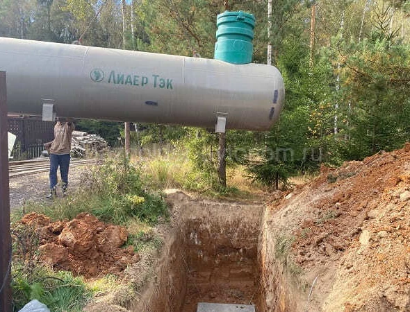 Автономная газификация в Пушкино  под ключ газгольдером Лидер Тэк