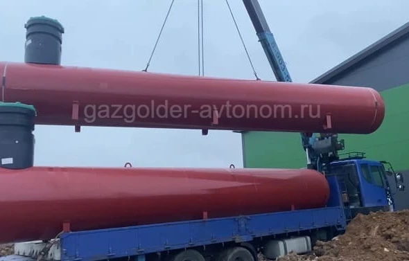 Монтаж газгольдеров Реал Инвест 12000 л в Пушкино