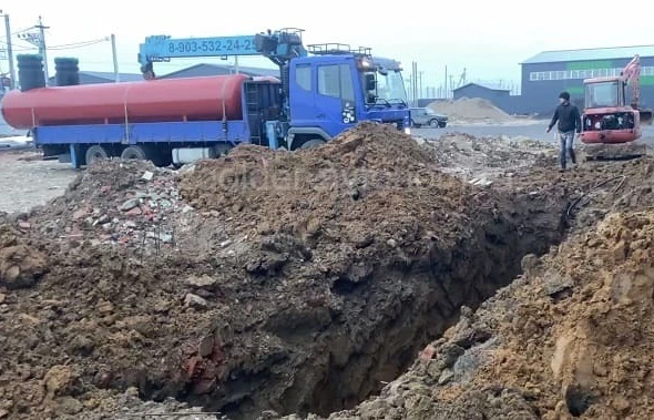 Монтаж газгольдера Реал Инвест под ключ в Пушкино подземно