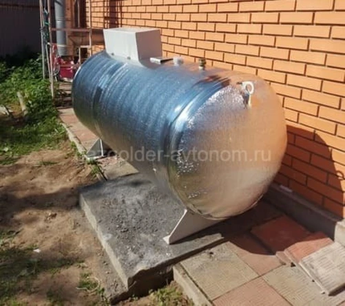 Установка наземного газгольдера Kadatec под ключ в Пушкино