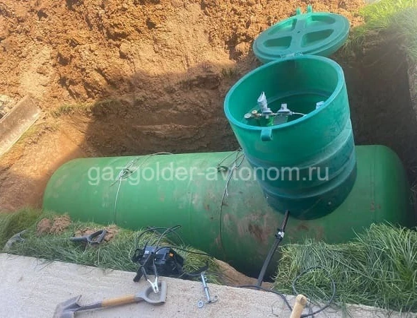 Подземный газгольдер Спецгаз в Пушкино под ключ для частного дома