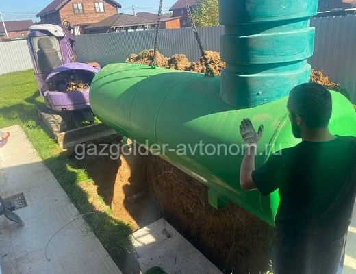 Особенности газгольдера для дома под ключ в Пушкино