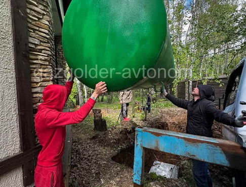 Установка подземного газгольдера Спецгаз 6600 л в Пушкино