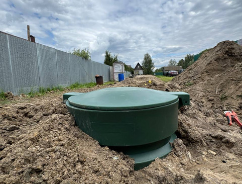 Монтаж газгольдера Медведь 6600 л